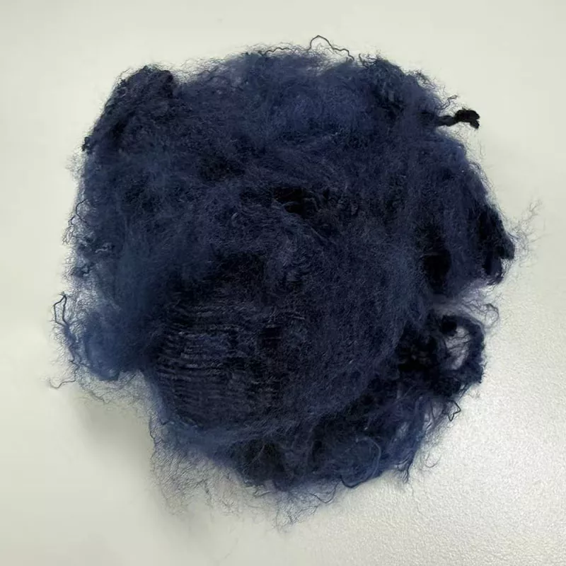 Marineblauwe aramid korte vezel